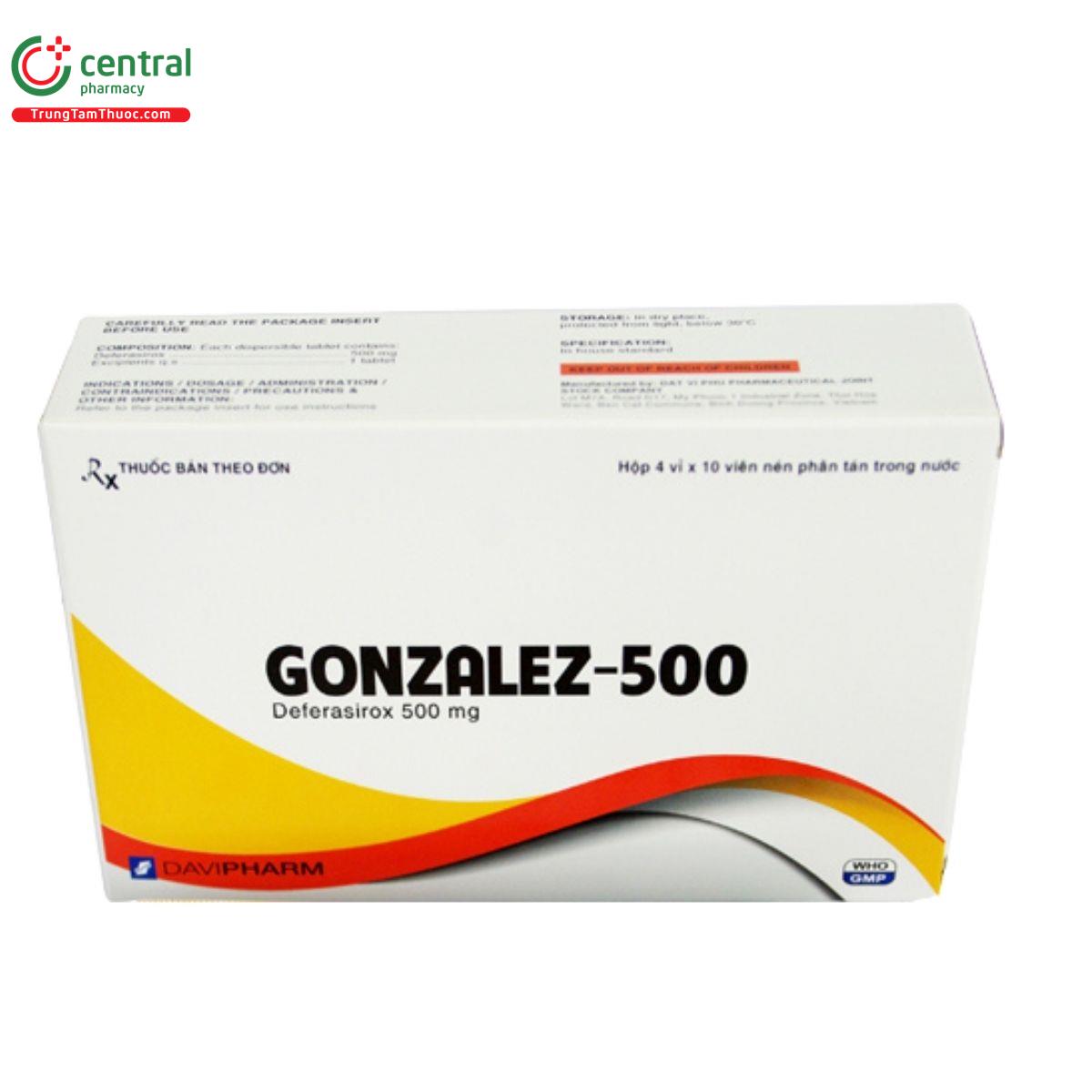 gonzalez 500 1 K4884