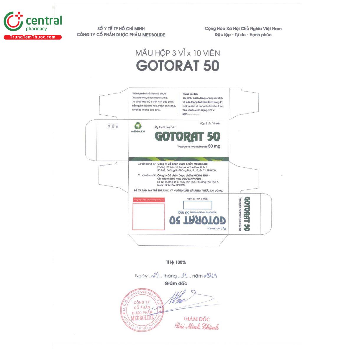 gotorat 50 2 T8507 gotorat 50 2 T8507