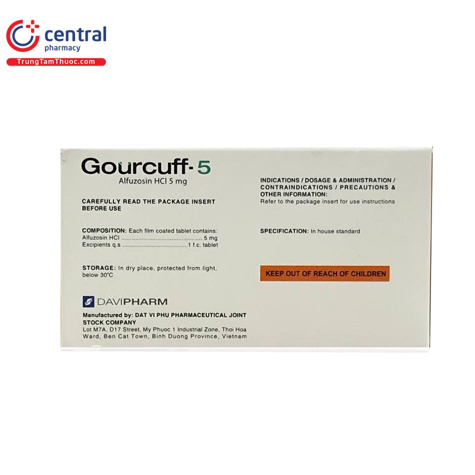 gourcuff 5 5 V8287