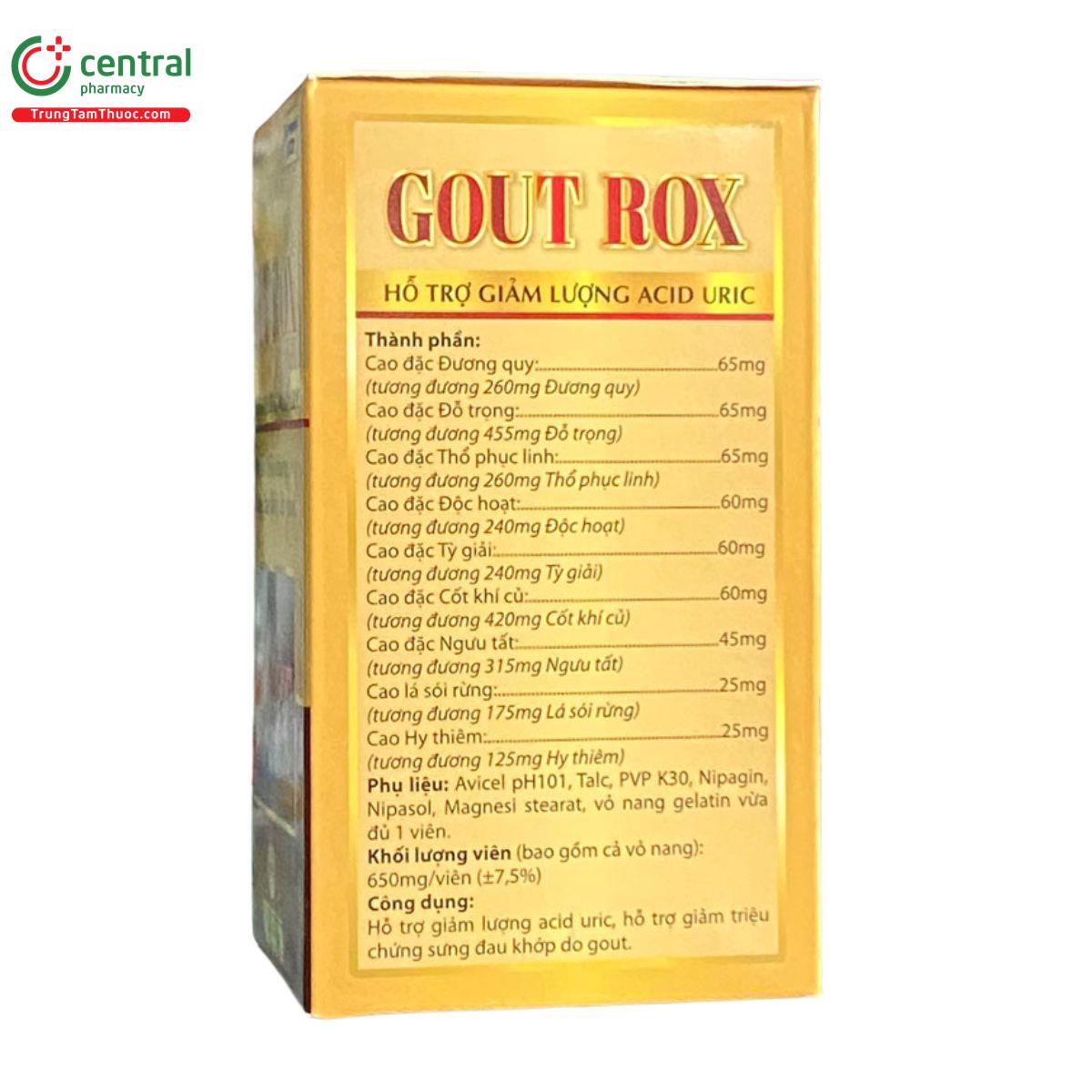 gout rox 3 T7556 gout rox 3 T7556