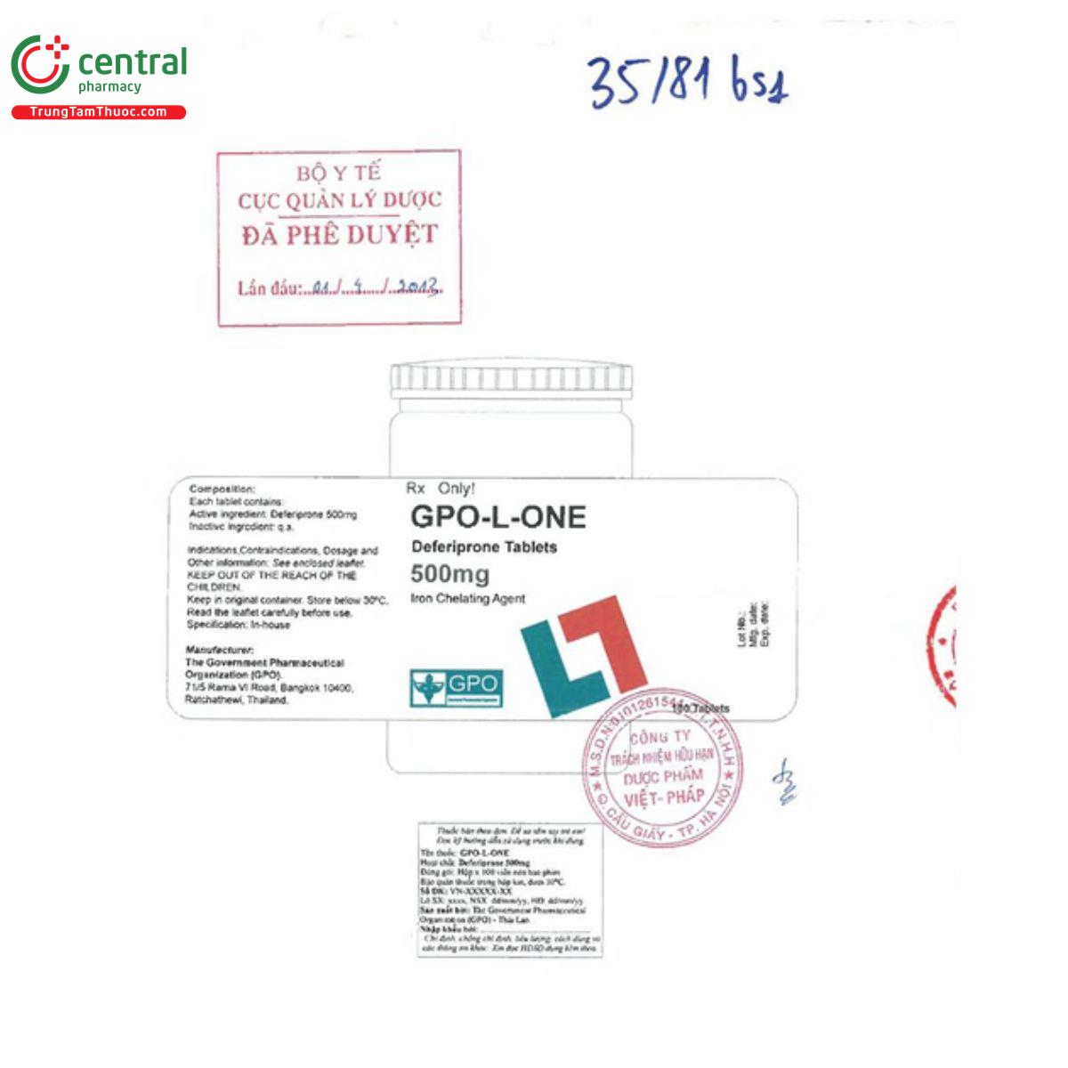 gpo l one 4 T8085 gpo l one 4 T8085