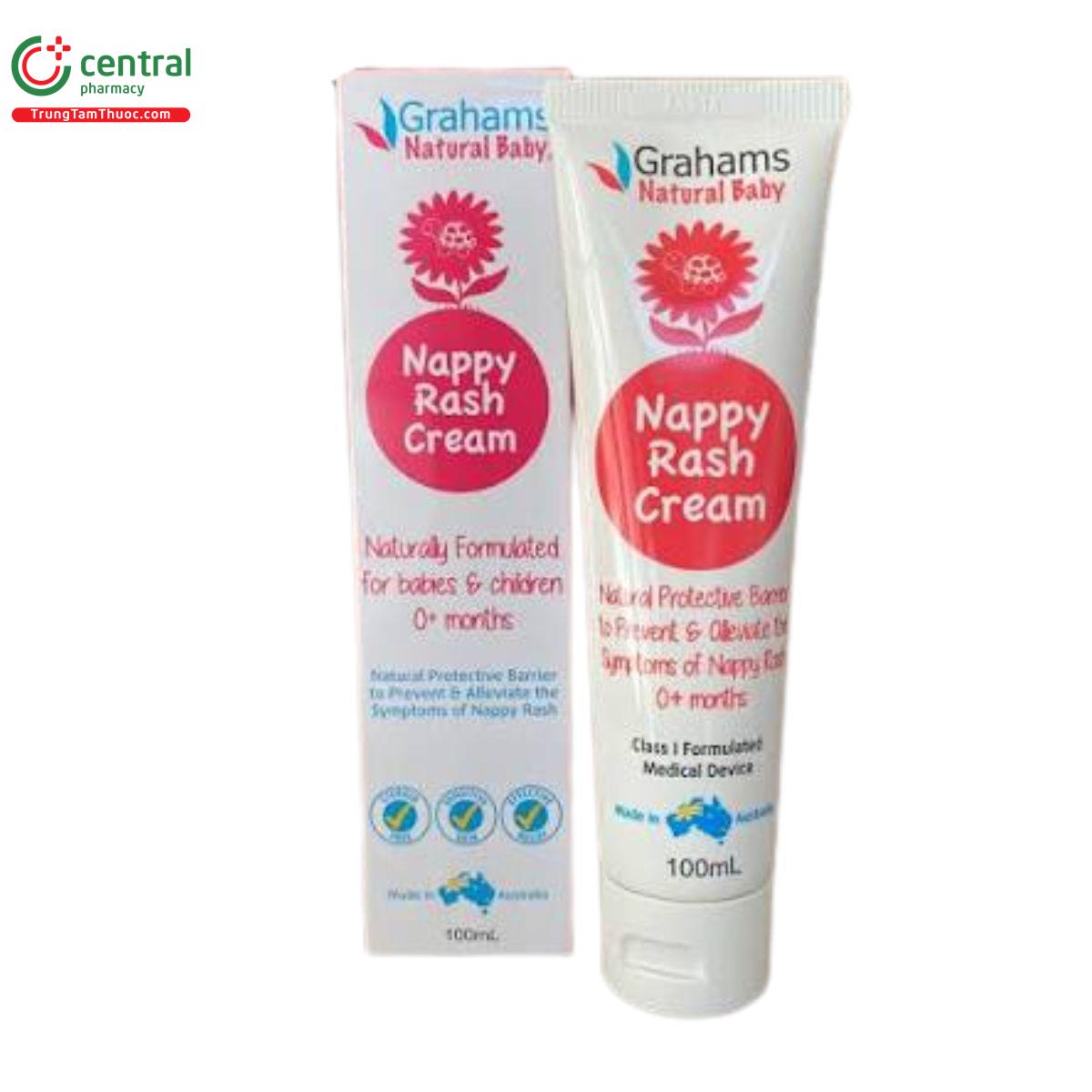grahams natural baby nappy rash cream 2 E1013 grahams natural baby nappy rash cream 2 E1013