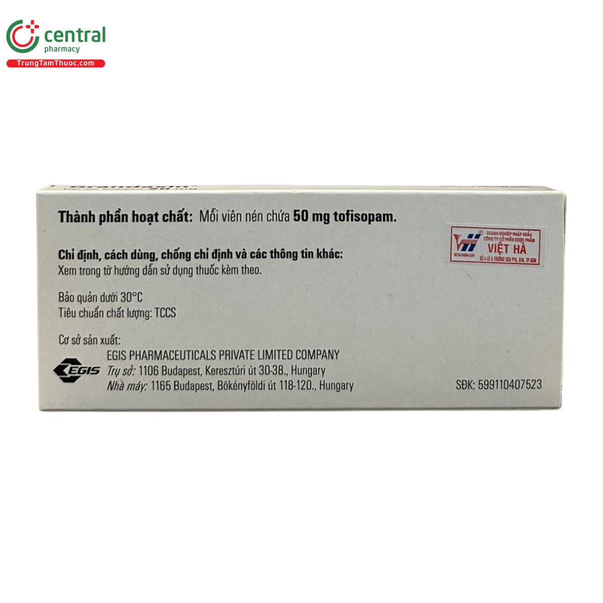 grandaxin 50mg 5 F2544