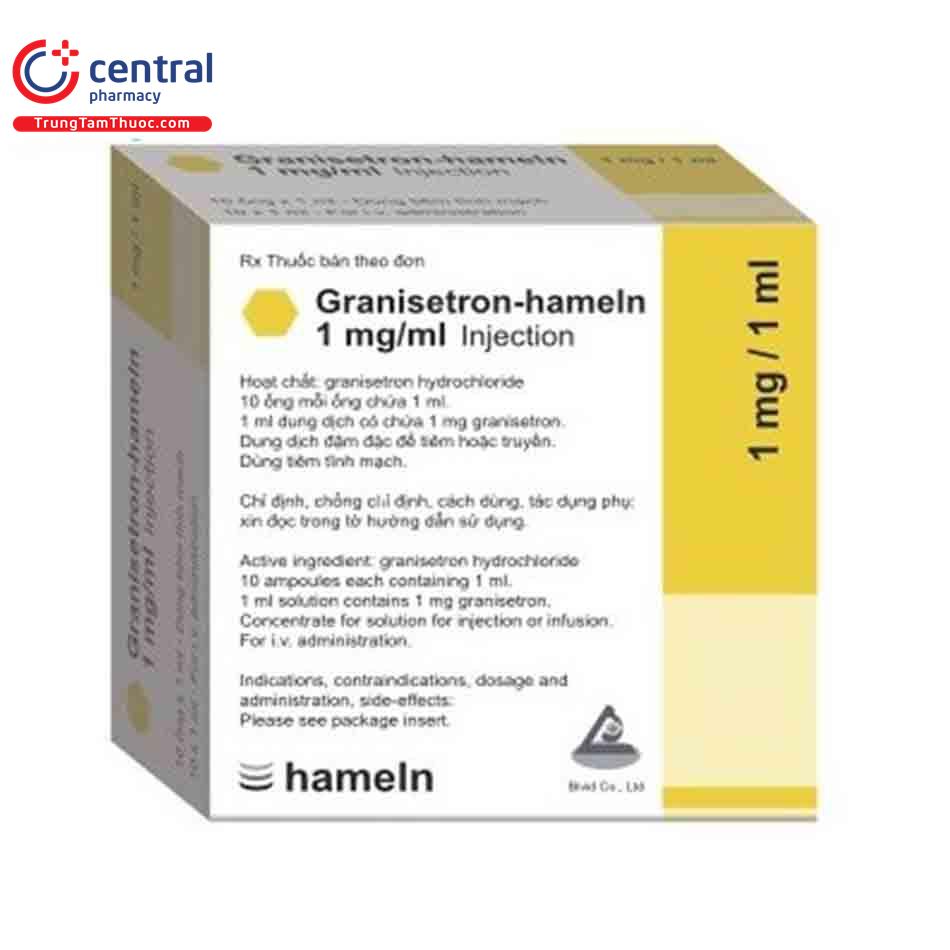 [CHÍNH HÃNG] Thuốc Granisetron-hameln 1mg/ml Injection chống nôn