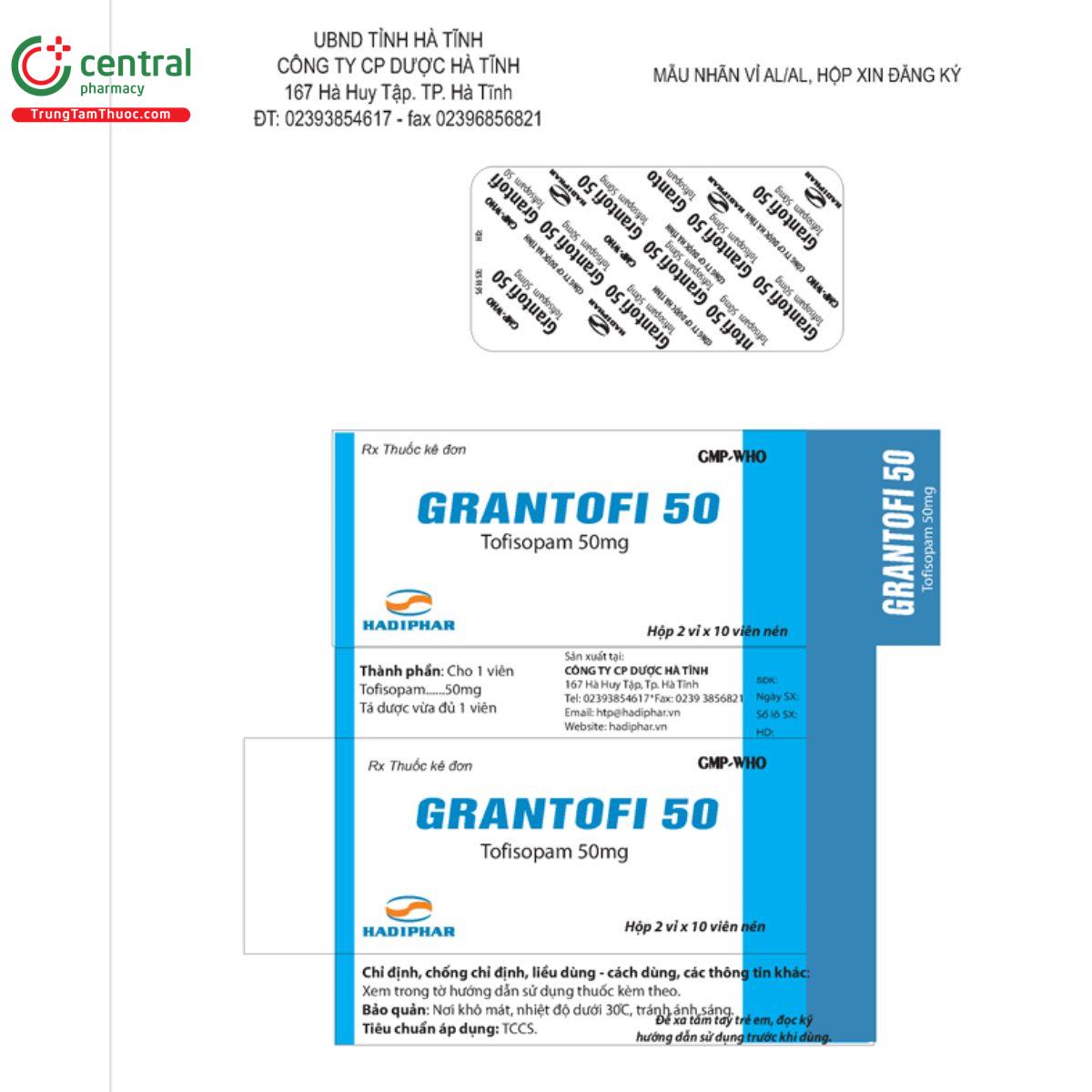 grantofi 50mg 4 K4223