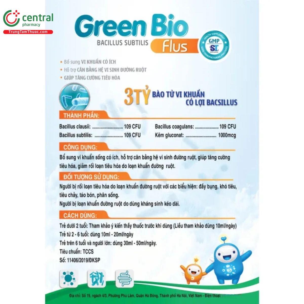 green bio flus 5 V8536
