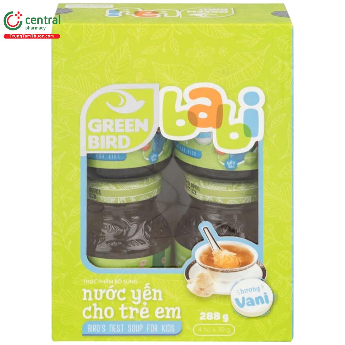 green bird babi 9 D1360