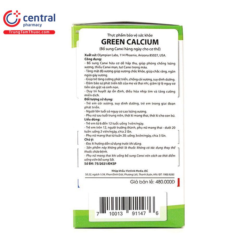 green calcium 2 U8245