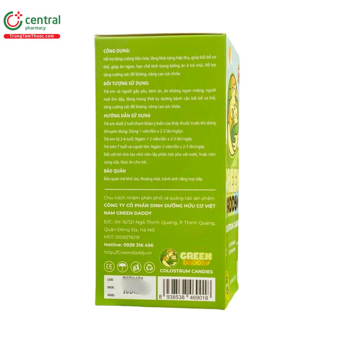 green daddy colostrum candies 6 U8512