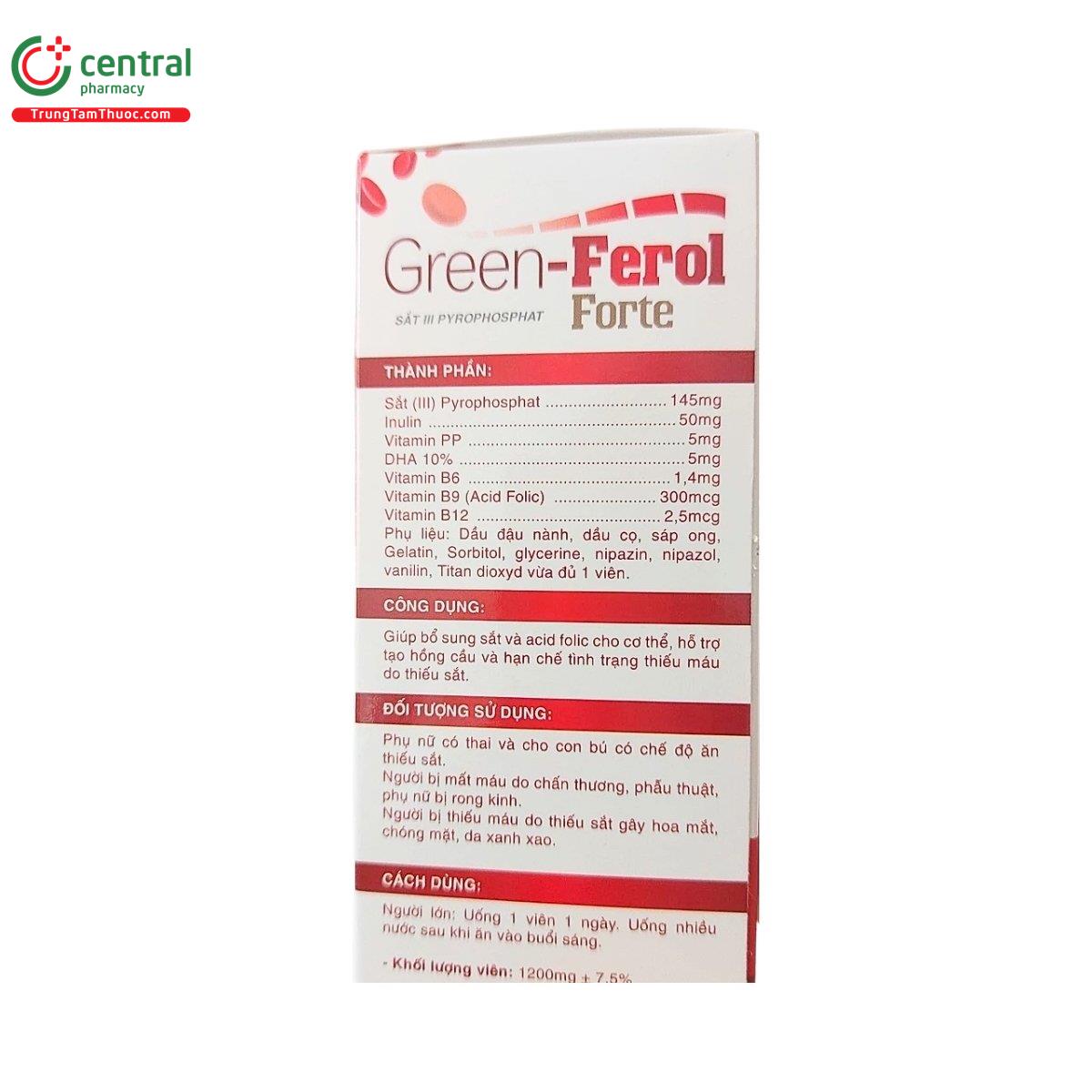 green ferol forte 3 E1554 green ferol forte 3 E1554