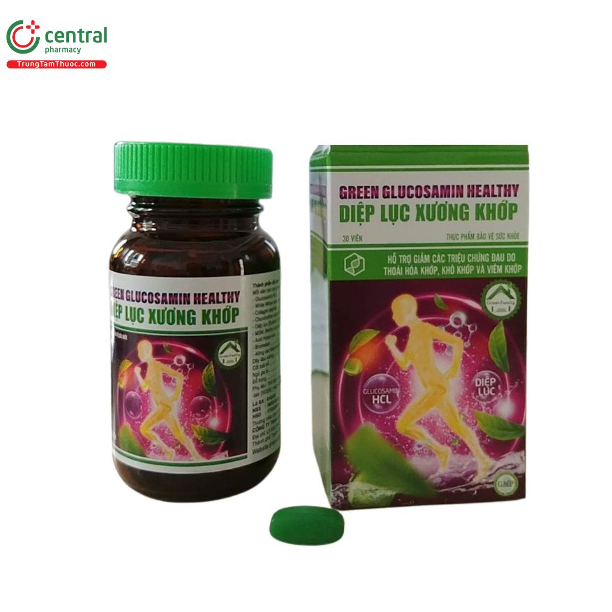 green glucosamin healthy diep luc xuong khop 1 V8400