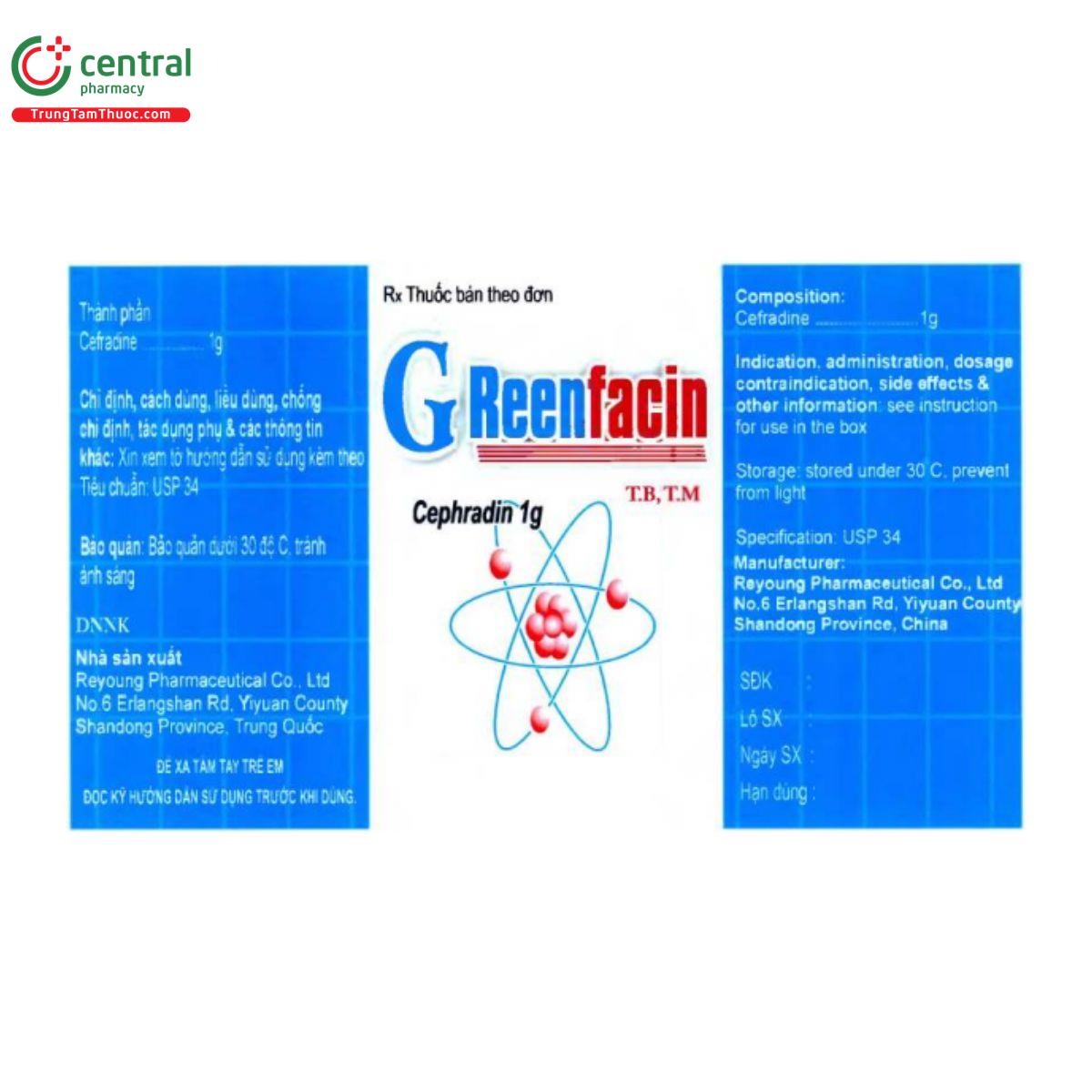 greenfacin 3 I3820 greenfacin 3 I3820
