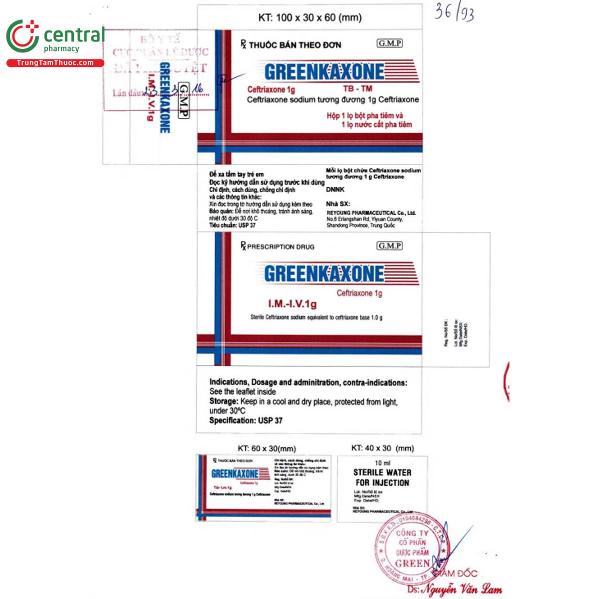 greenkaxone 1g 3 R7544 greenkaxone 1g 3 R7544