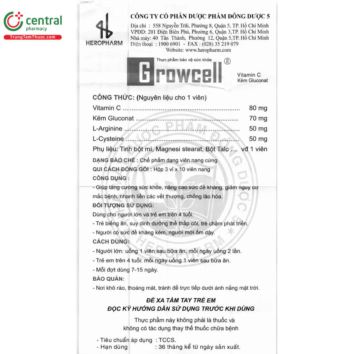 growcell 12 B0673