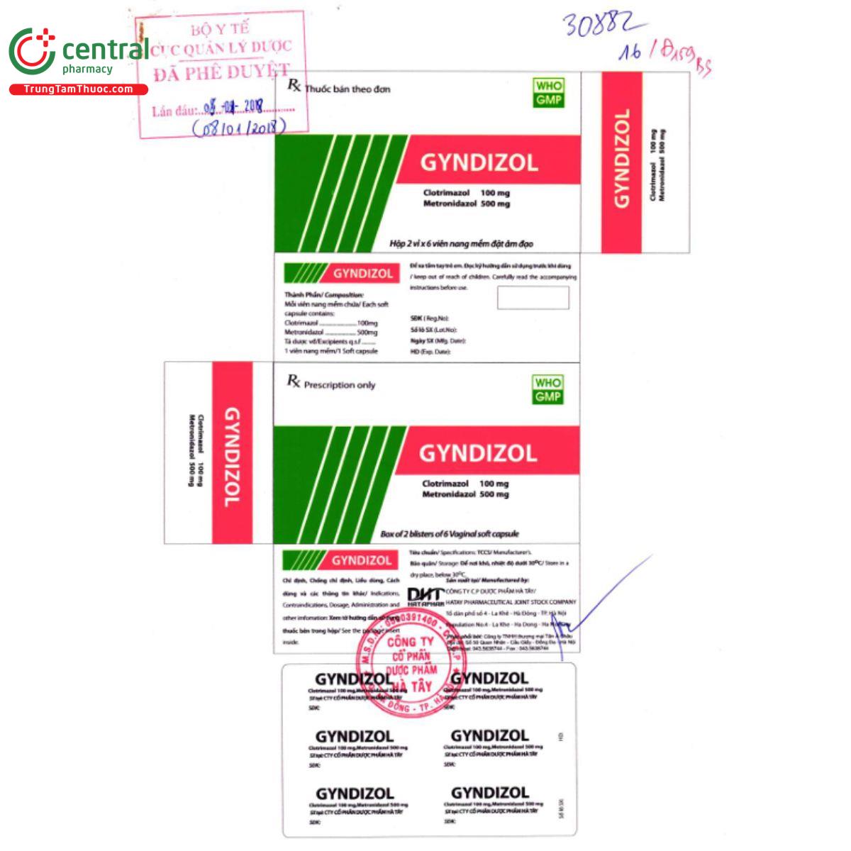 gyndizol 8 T7274 gyndizol 8 T7274