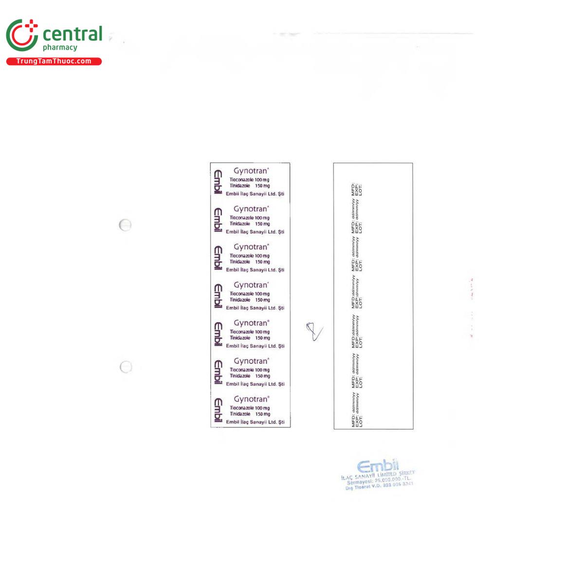 gynotran 100 150 7 L4805 gynotran 100 150 7 L4805