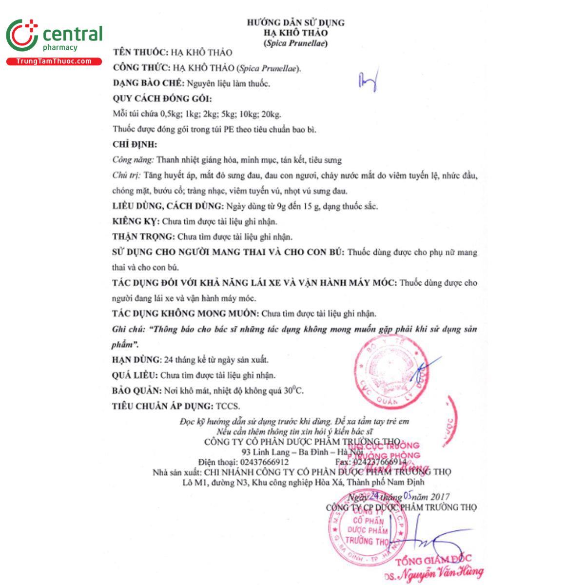 ha kho thao duoc pham truong tho 1 I3858 ha kho thao duoc pham truong tho 1 I3858