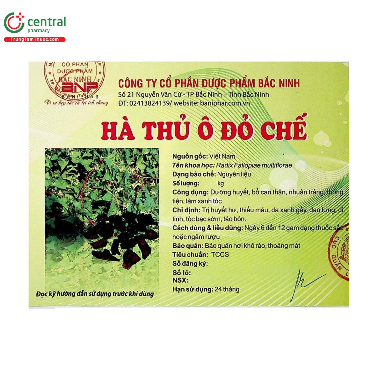 ha thu o do che baniphar 1 G2246 ha thu o do che baniphar 1 G2246