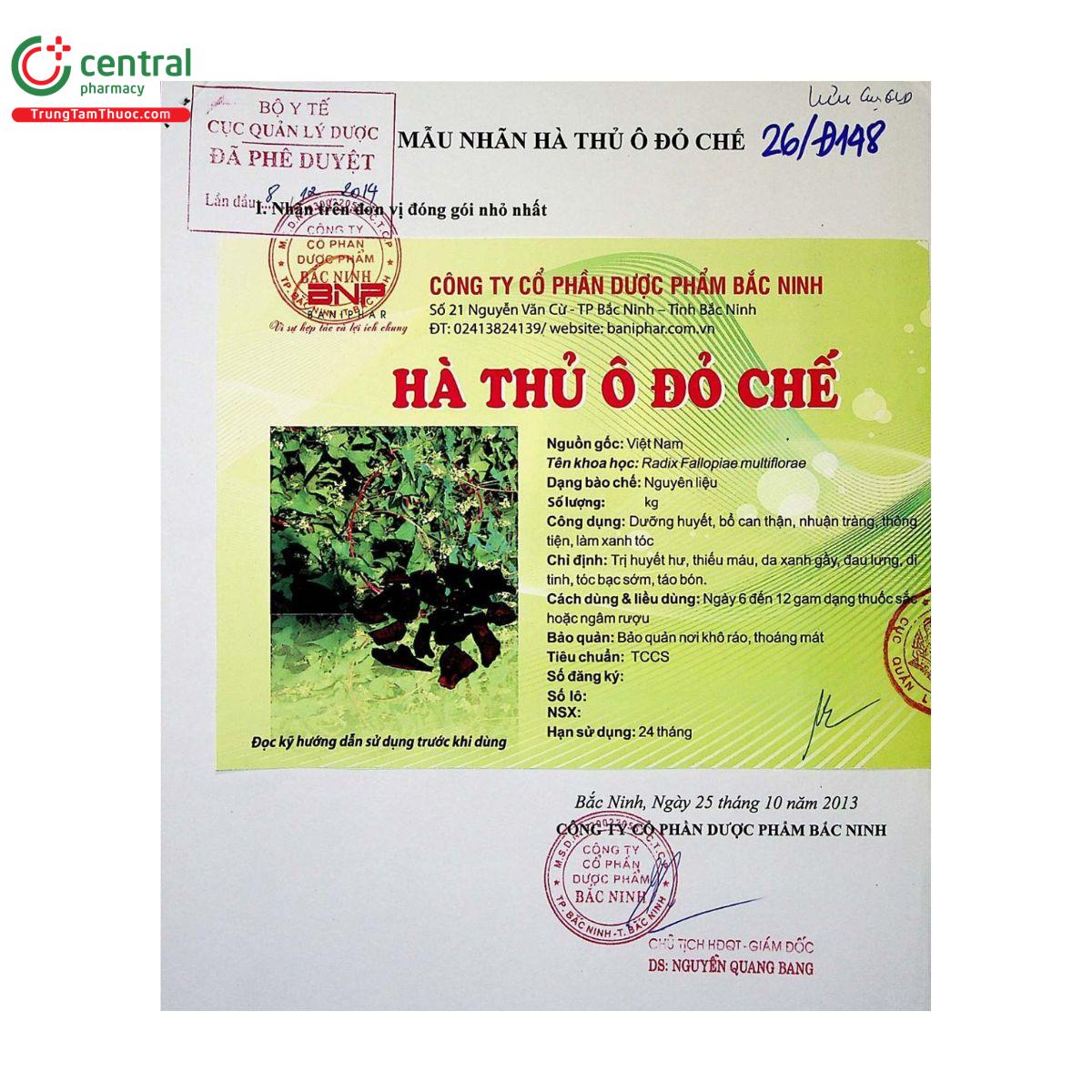 ha thu o do che baniphar 2 A0500 ha thu o do che baniphar 2 A0500
