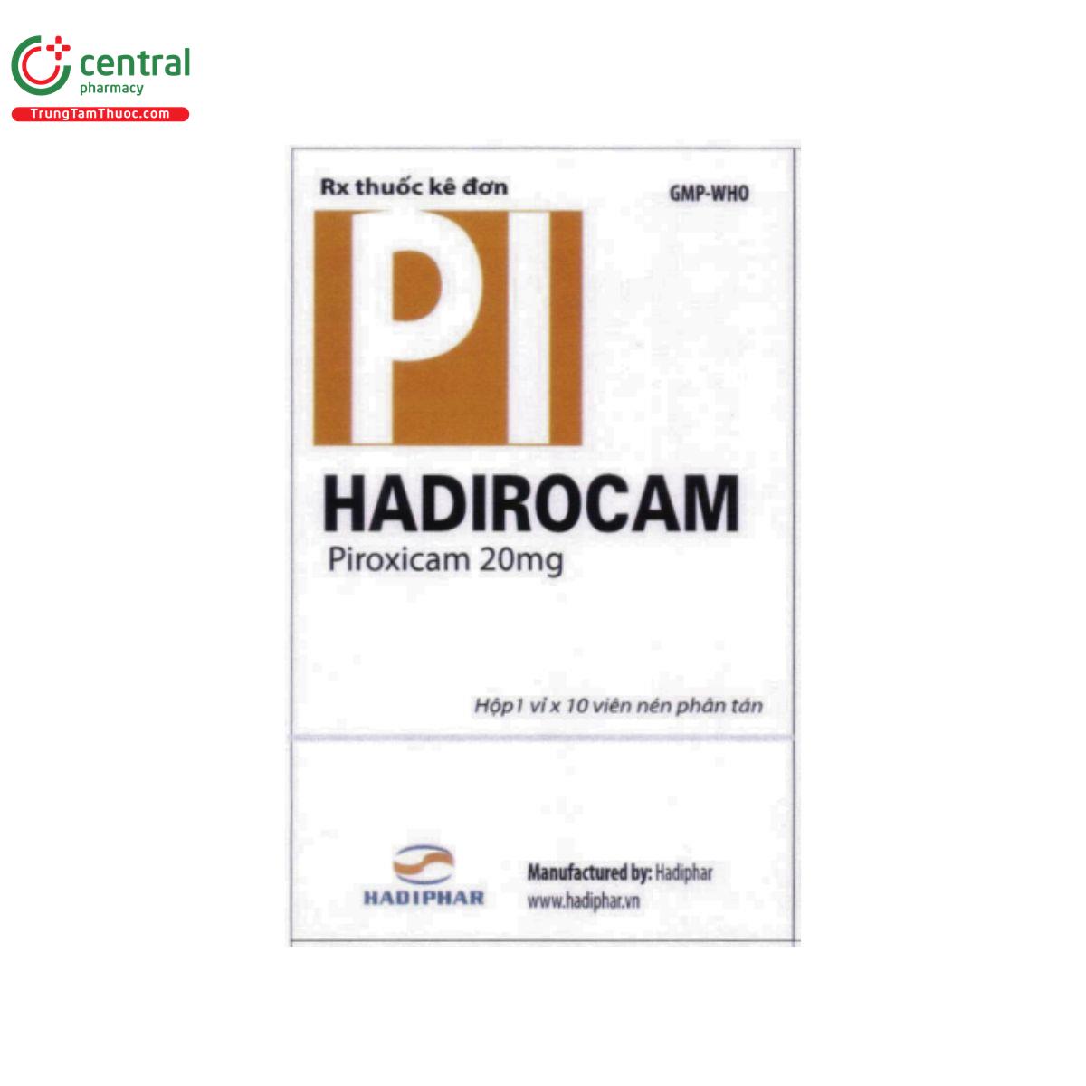 hadirocam 20mg 2 K4864