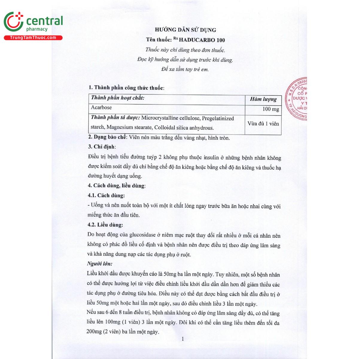 haducarbo 100 5 I3705 haducarbo 100 5 I3705