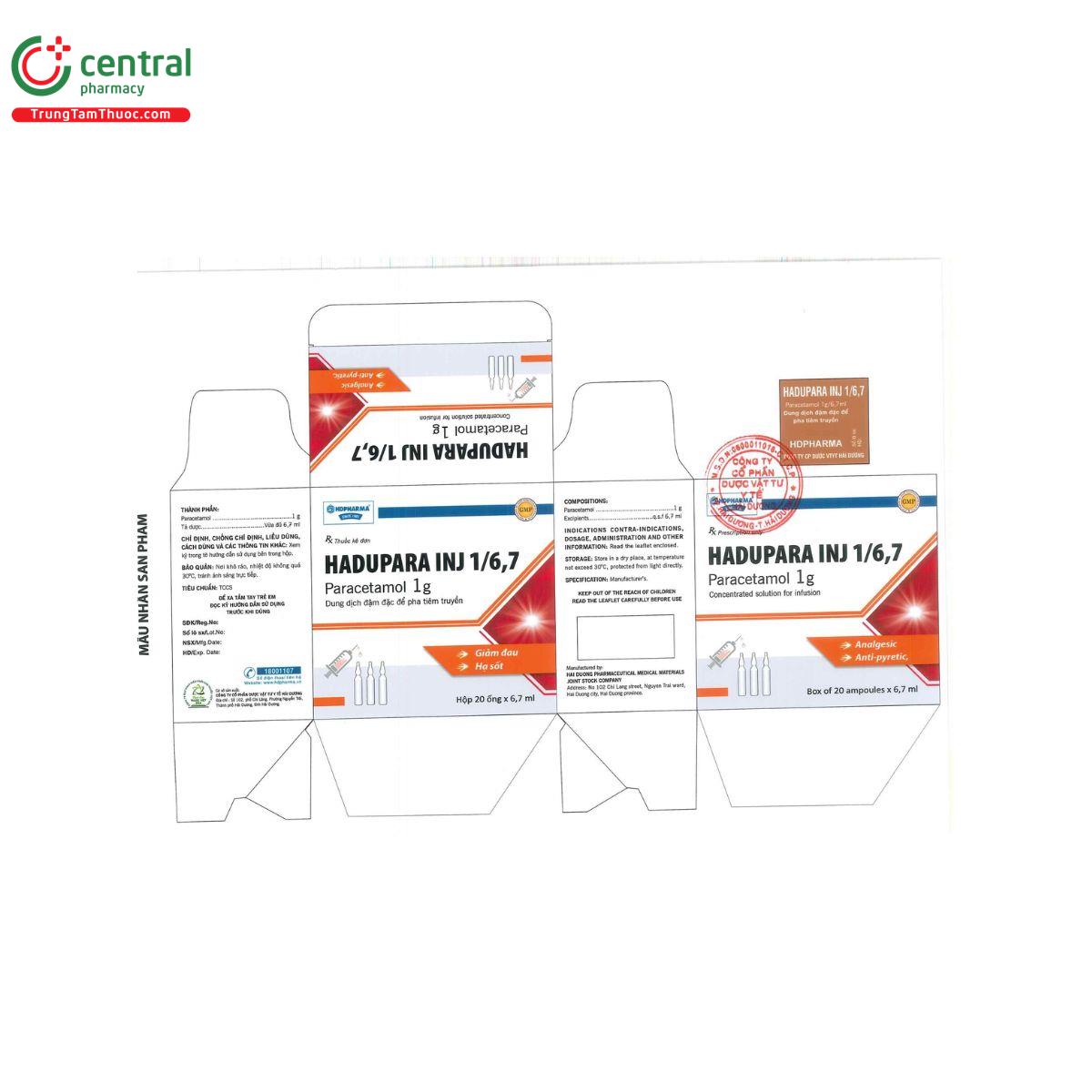 hadupara inj 1 67 2 C0722 hadupara inj 1 67 2 C0722