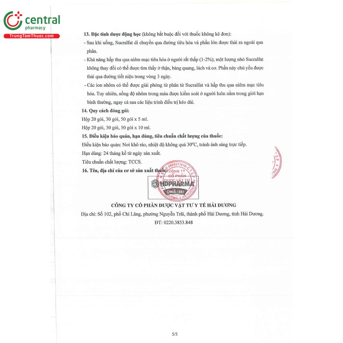 hadusufat suspension 200mg ml 12 D1433