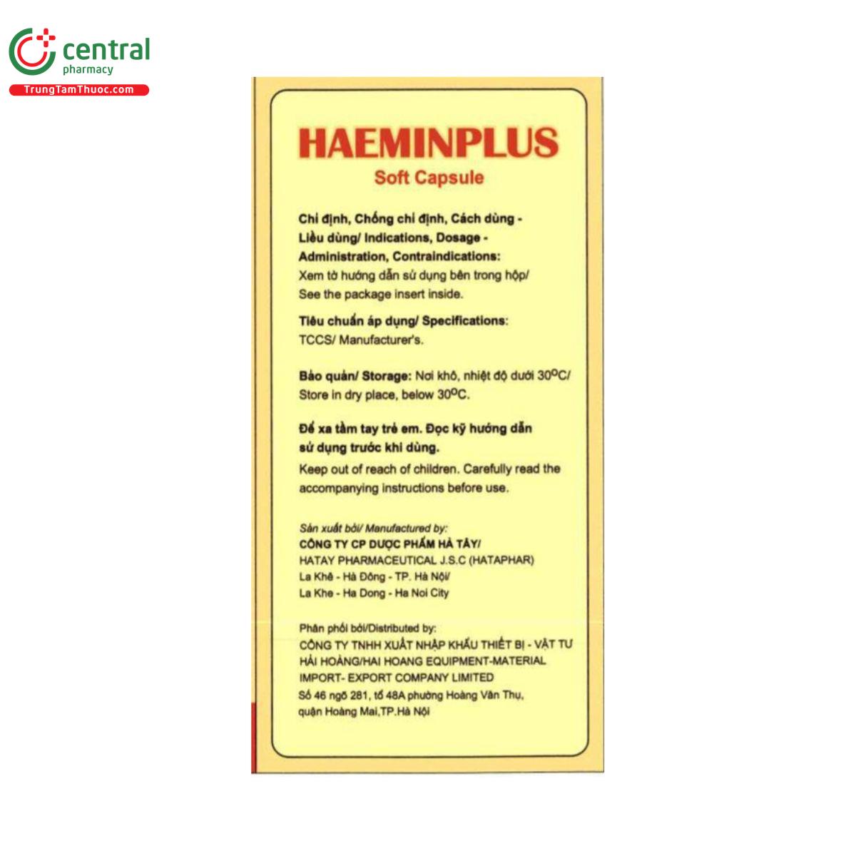 haeminplus hataphar 3 V8145