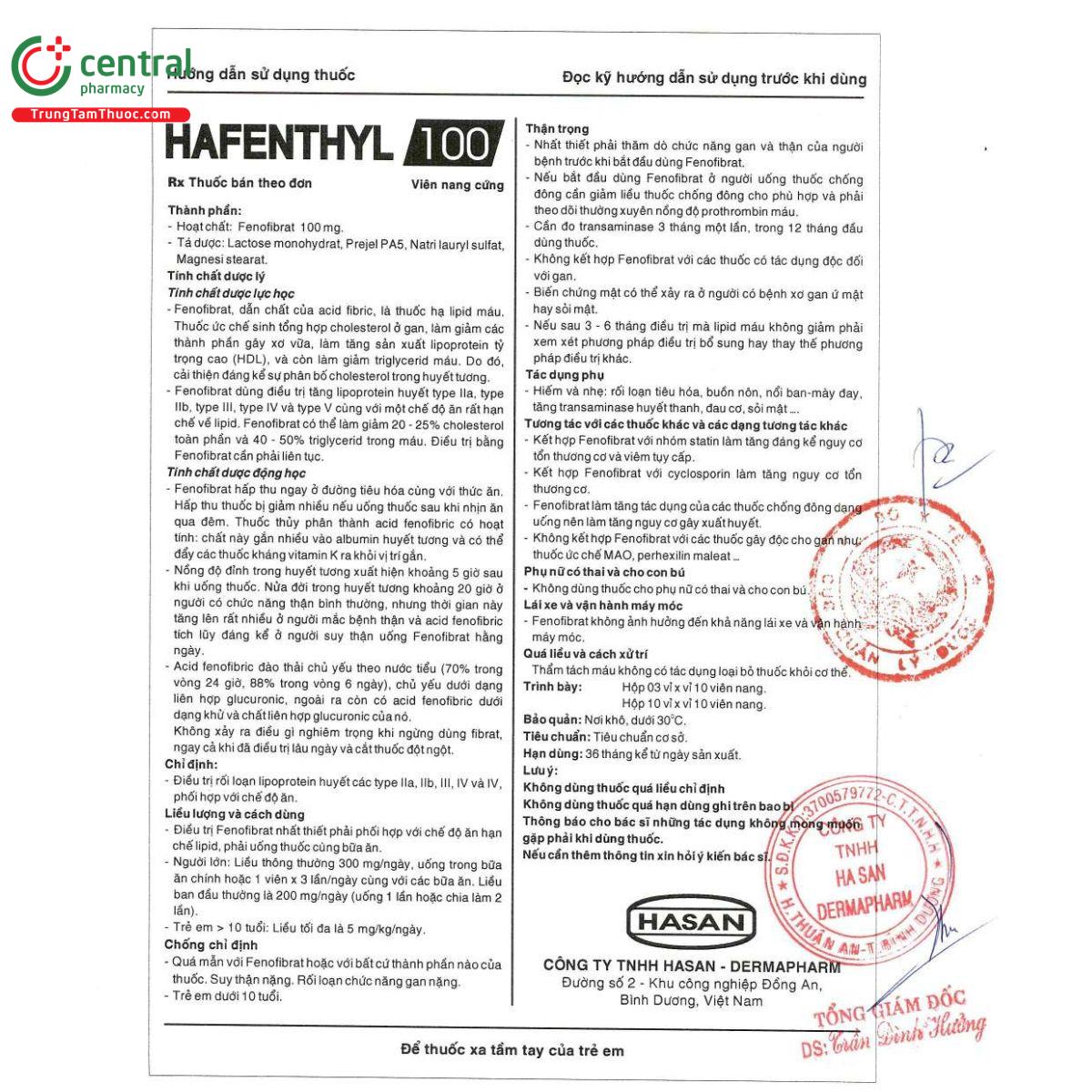 hafenthyl 100 5 U8578 hafenthyl 100 5 U8578