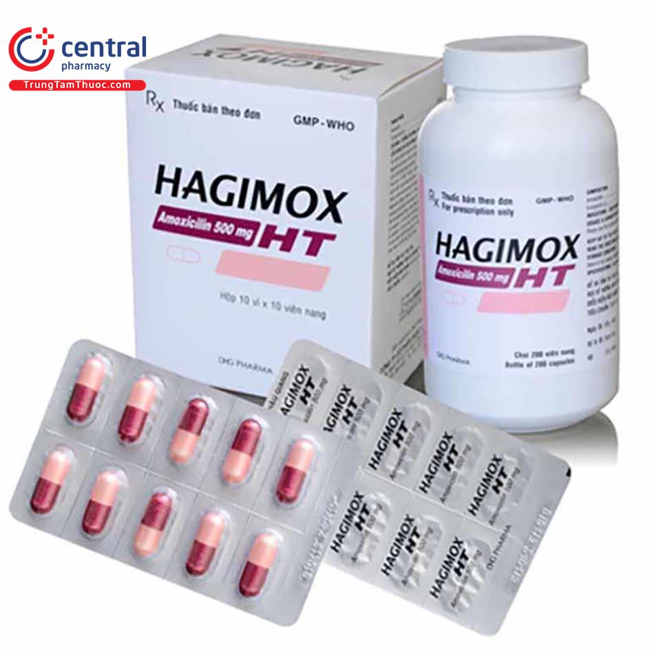 [CHÍNH HÃNG] Thuốc Hagimox HT điều trị nhiễm khuẩn ...