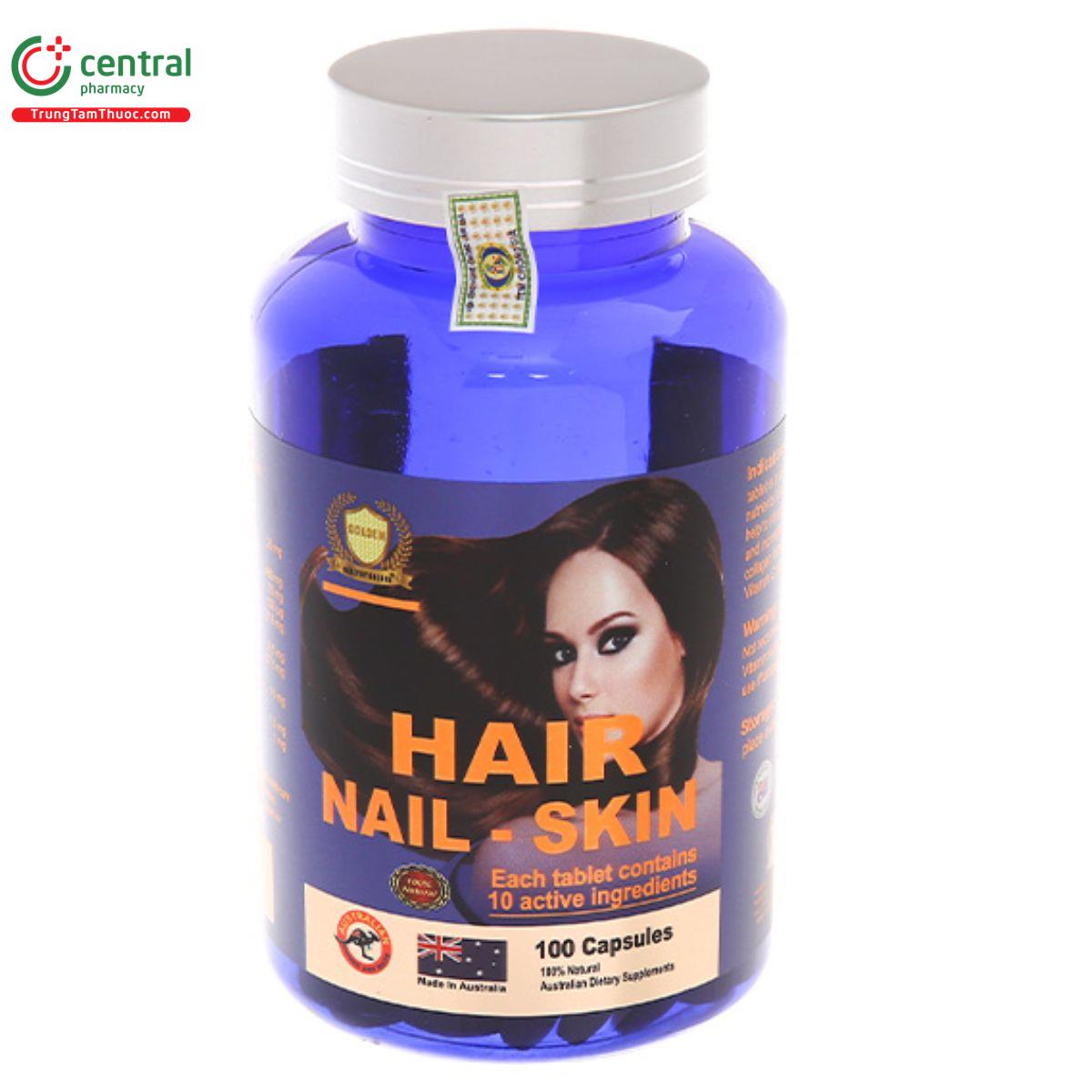 hair nail skin healthy golden 2 R7453