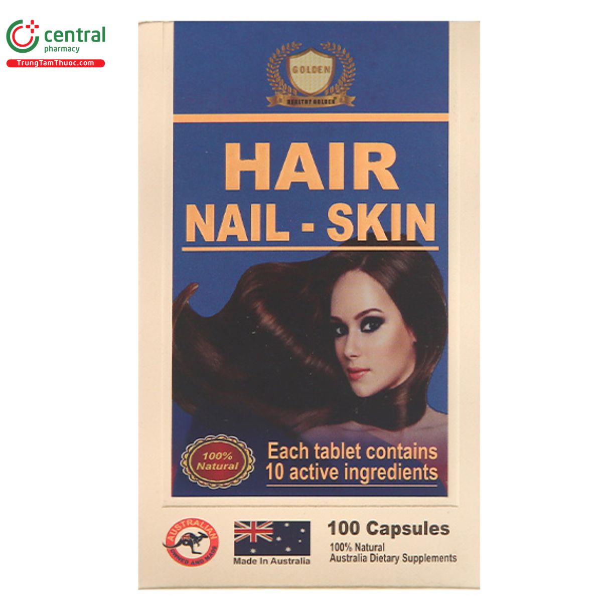 hair nail skin healthy golden 7 P6278