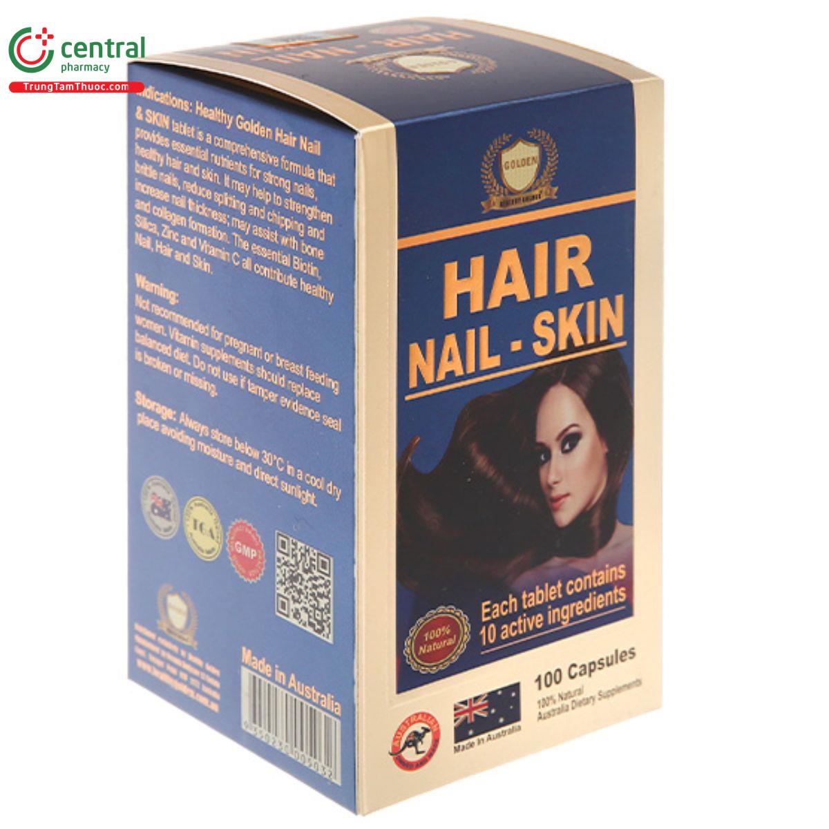 hair nail skin healthy golden 9 Q6281