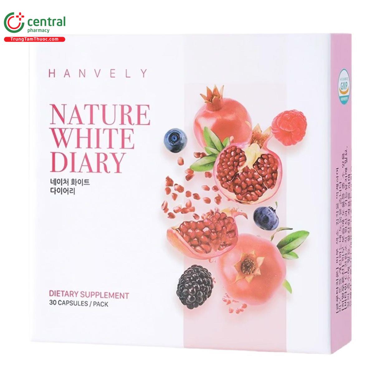 hanvely nature white diary 2 D1510