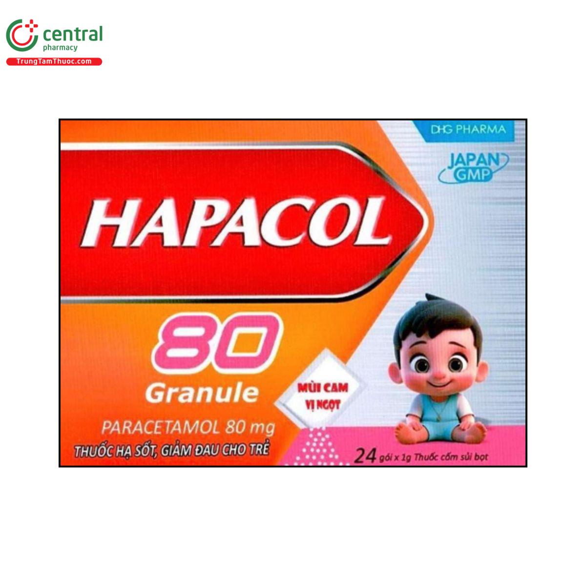 hapacol 80 granule 1 T7051