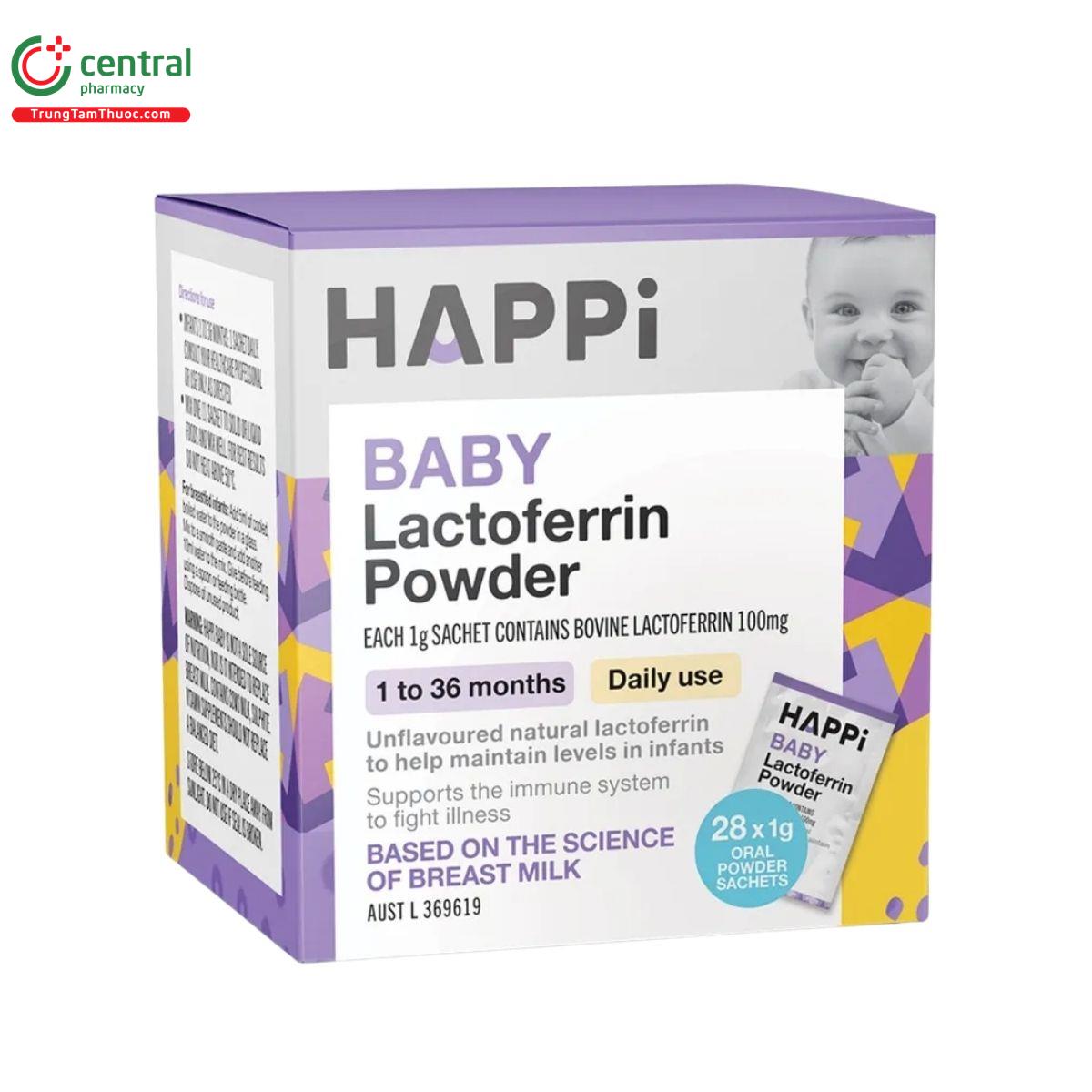 happi baby lactoferrin powder 1 O5580