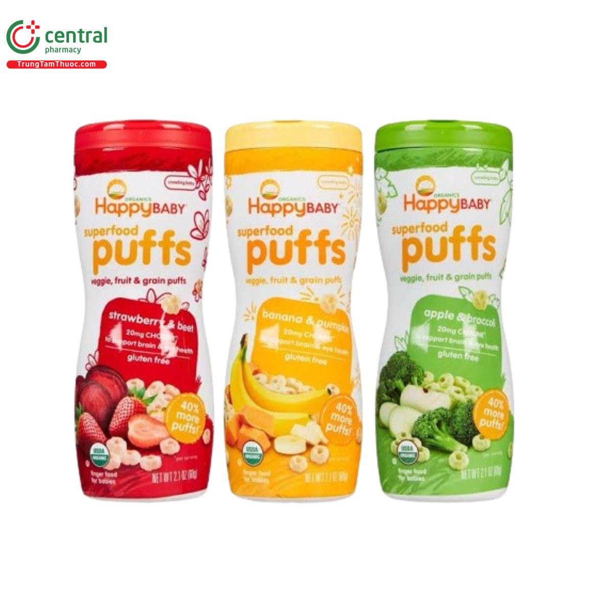 Baby Snacks Happy Baby Superfood Puffs Kale And Spinach Review Why