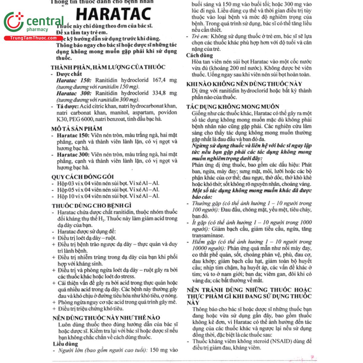 haratac 150 2 G2163 haratac 150 2 G2163