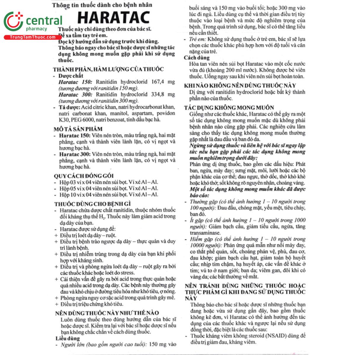 haratac 300 2 Q6105 haratac 300 2 Q6105