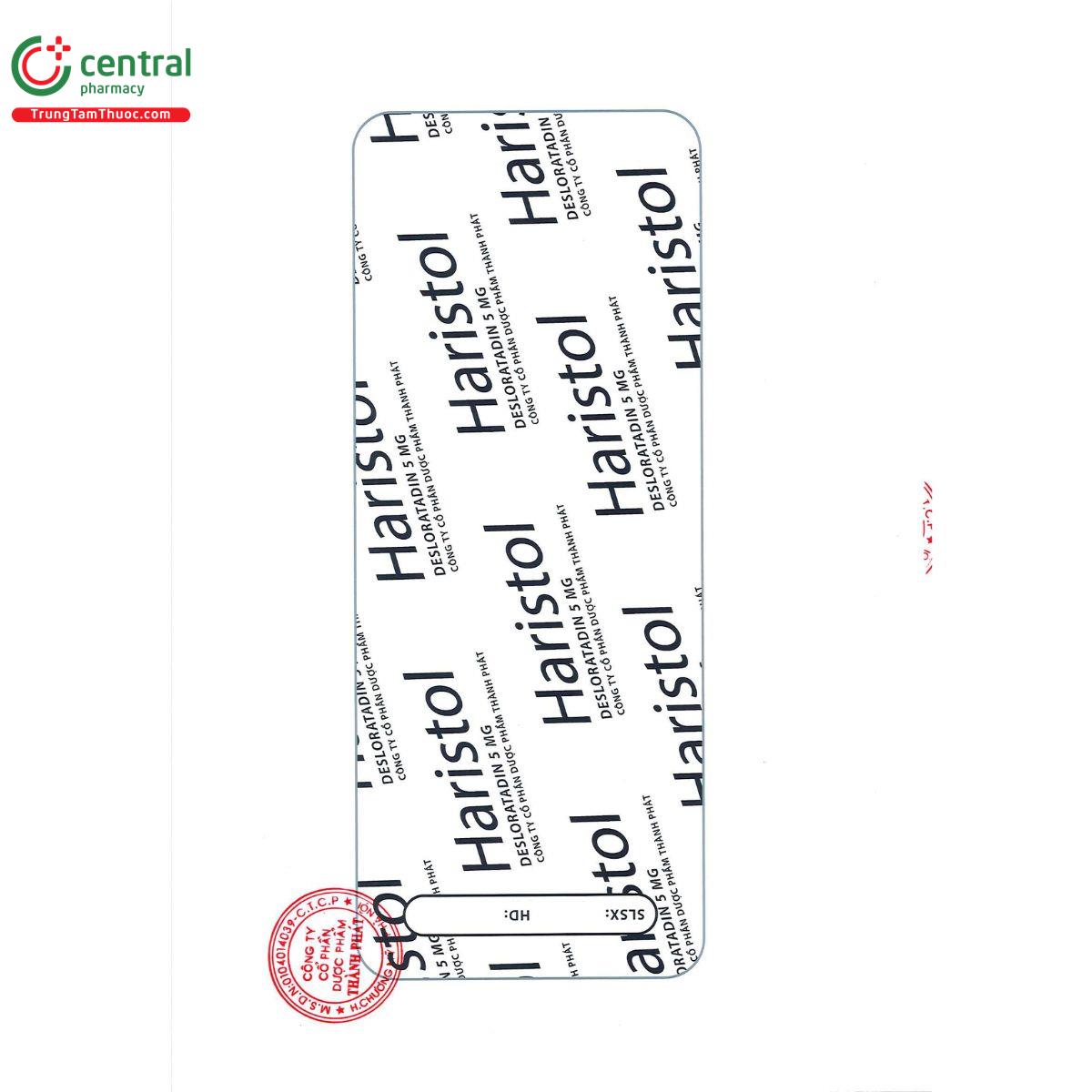 haristol 5mg 3 P6084