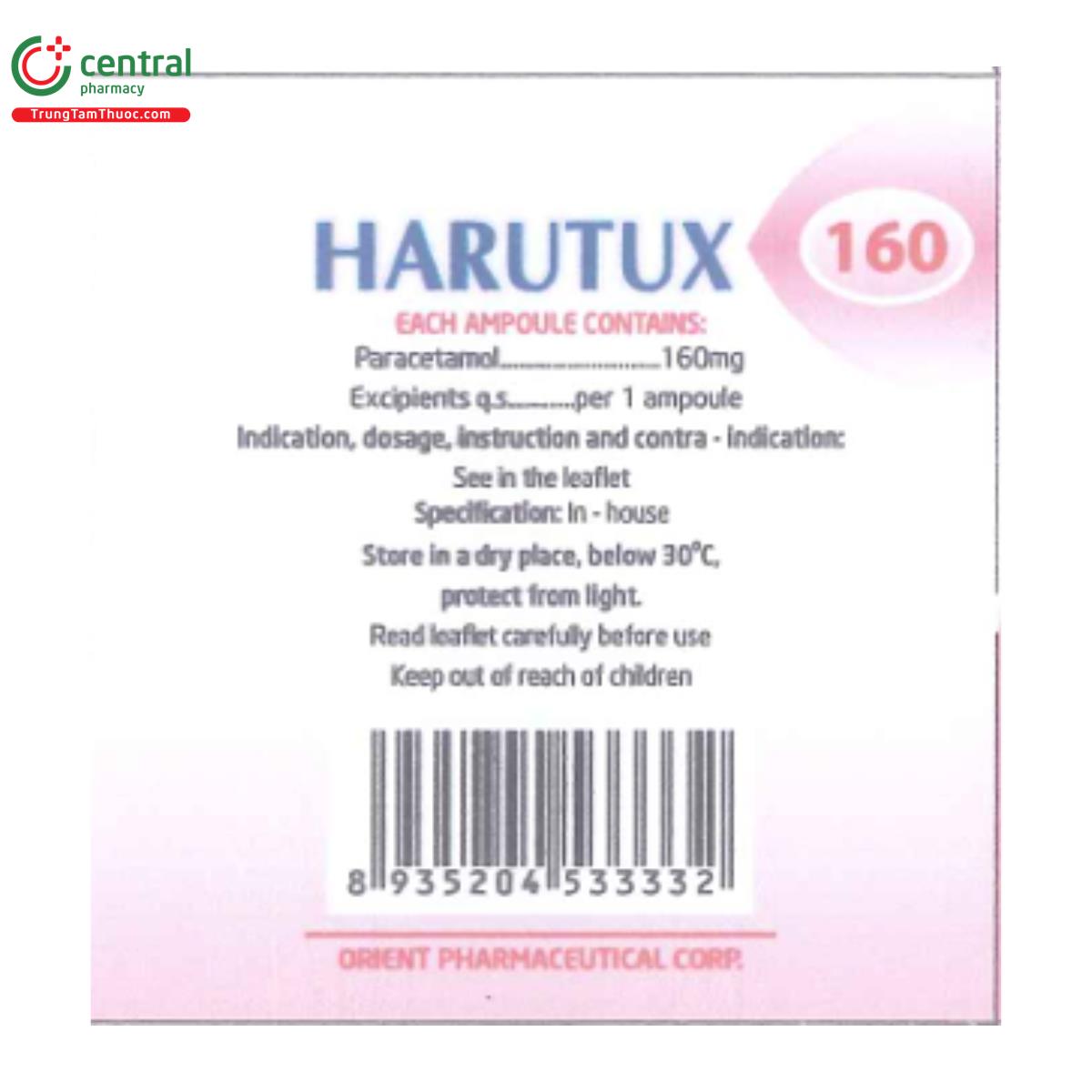 harutux 160mg 4 Q6528 harutux 160mg 4 Q6528