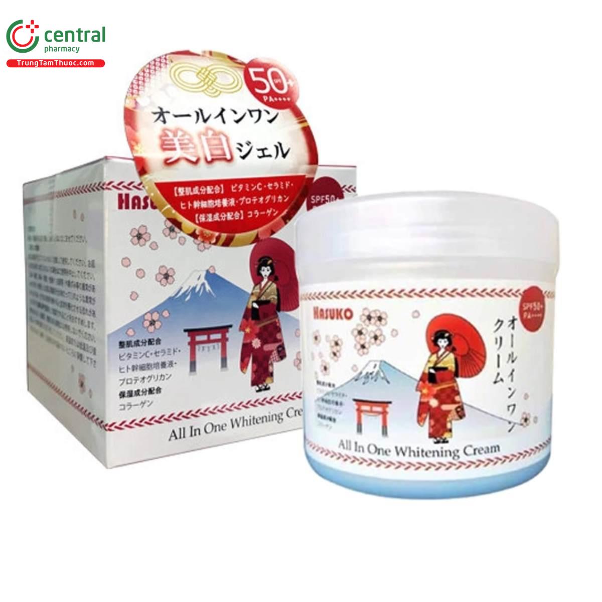 hasuko all in one whitening cream 280g 5 U8165