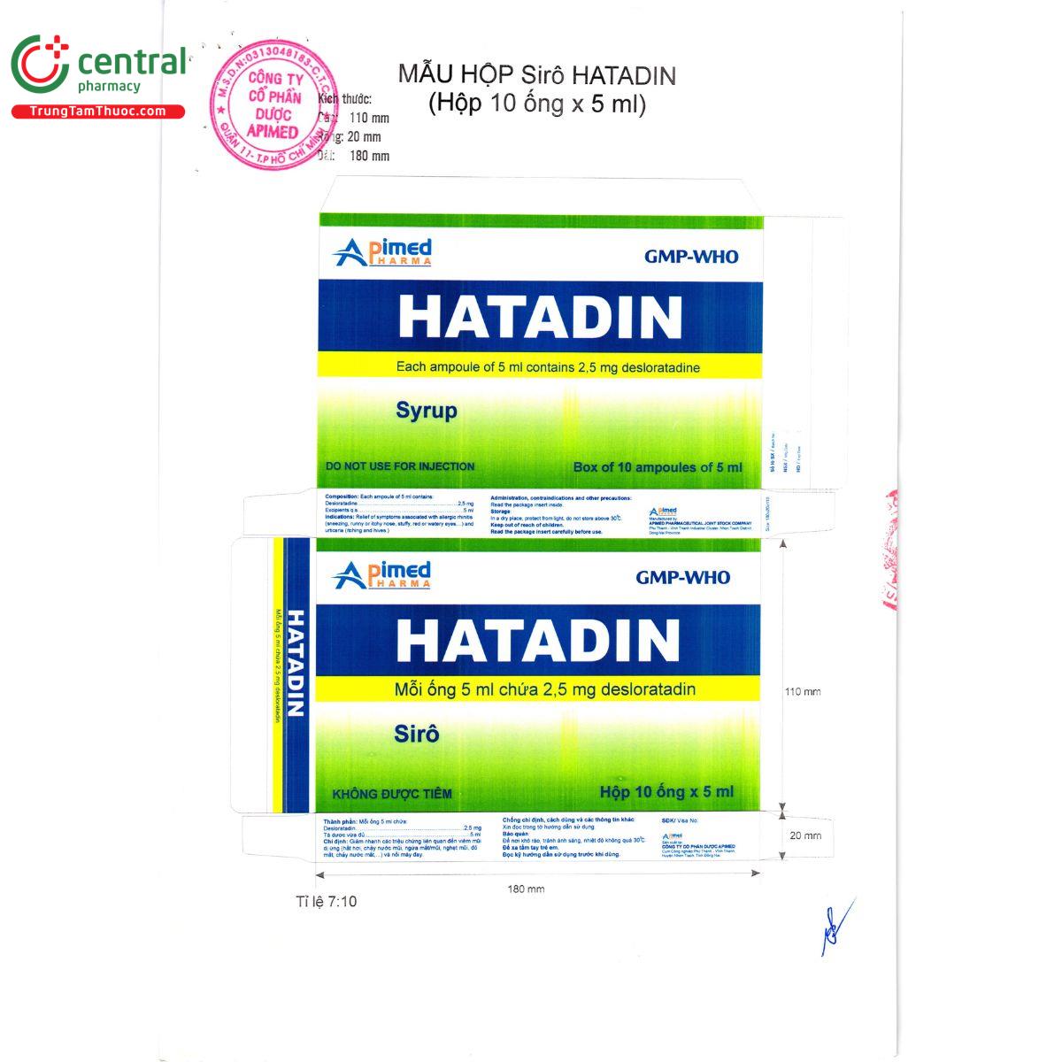 hatadin 2 5 6 N5267 hatadin 2 5 6 N5267