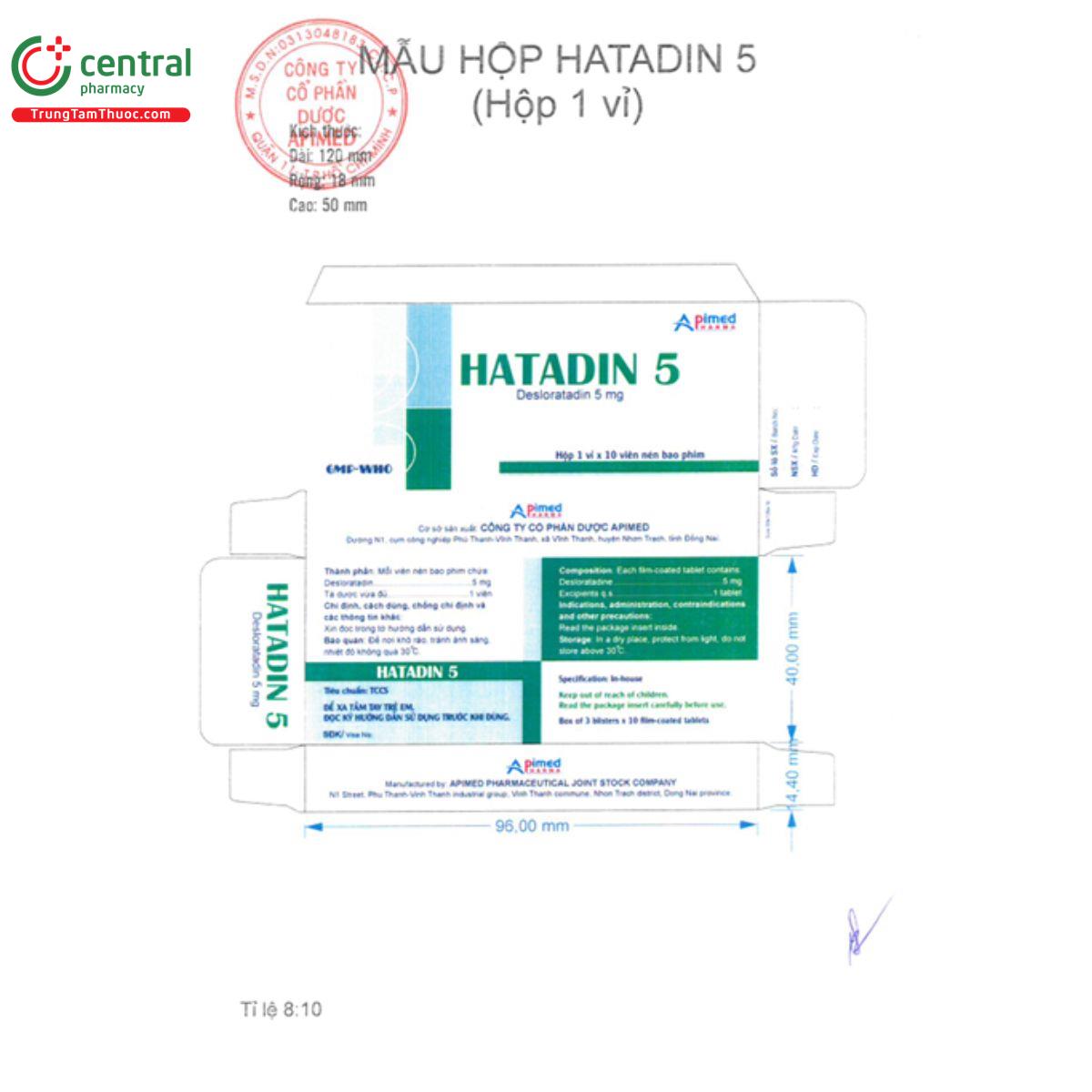 hatadin 5 7 I3321 hatadin 5 7 I3321