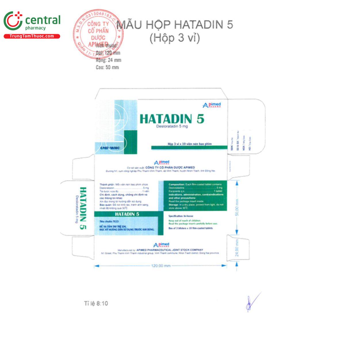 hatadin 5 8 J4308 hatadin 5 8 J4308