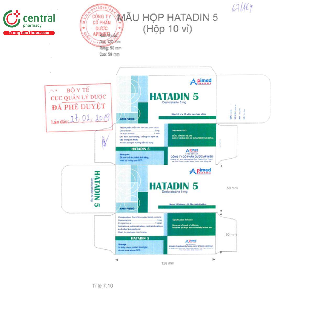 hatadin 5 9 D1661 hatadin 5 9 D1661