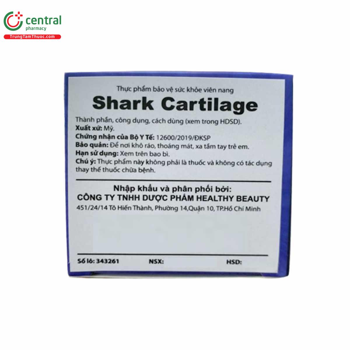 hb shark cartilage 750mg 4 O6486