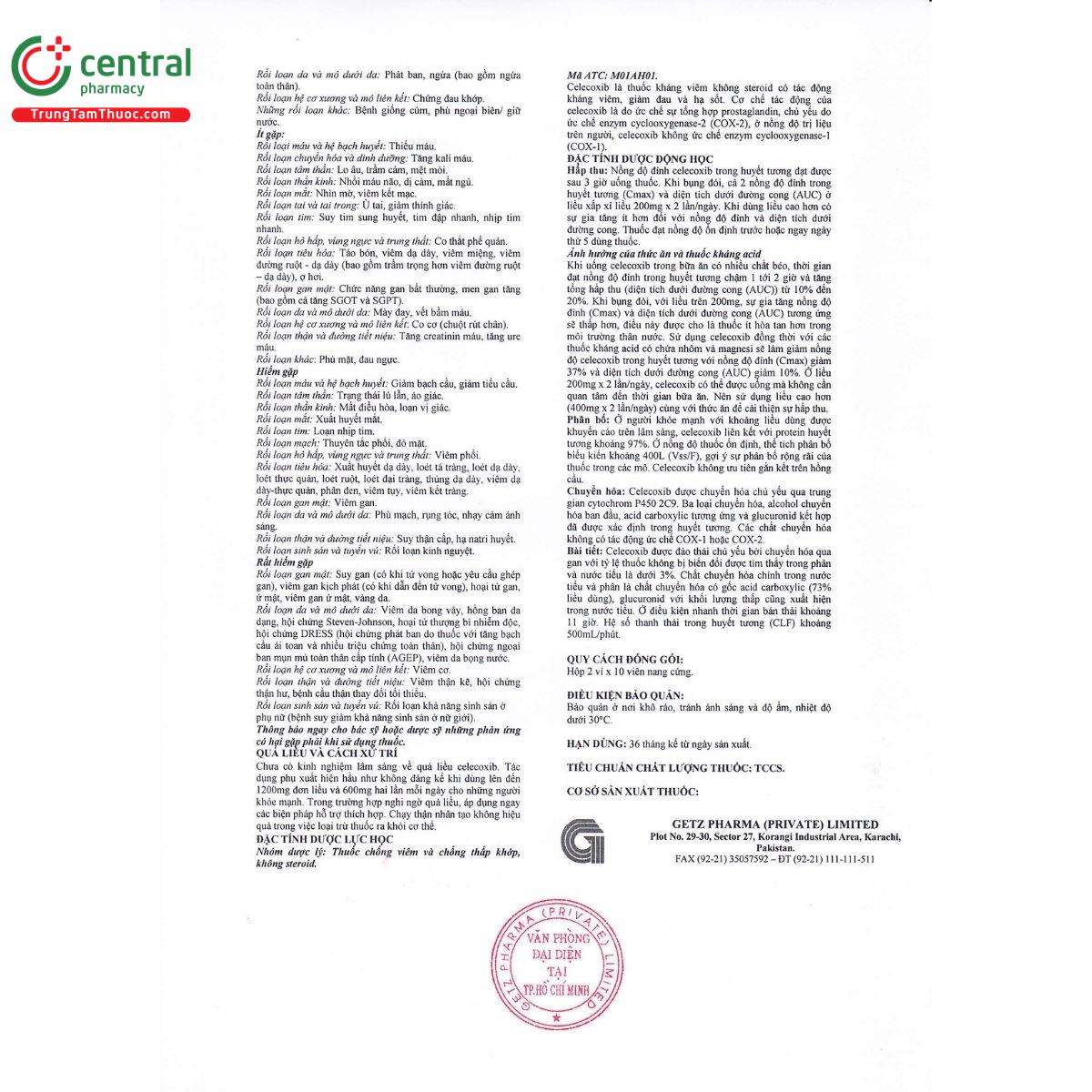 hdsd celcoxx 100mg 4 D1681 hdsd celcoxx 100mg 4 D1681