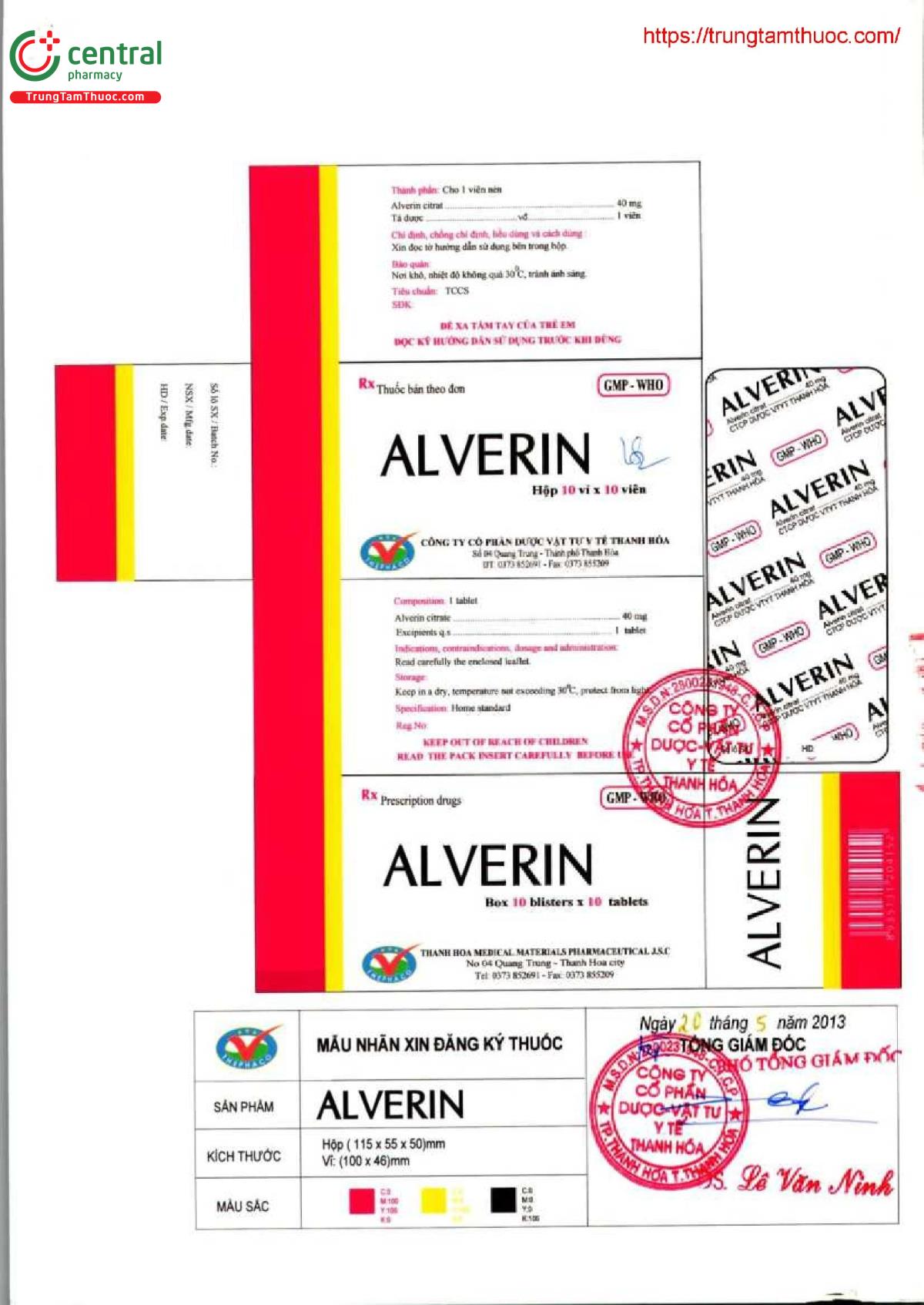 hdsd thuoc alverin 40mg thephaco trungtamthuoc 2 M5663