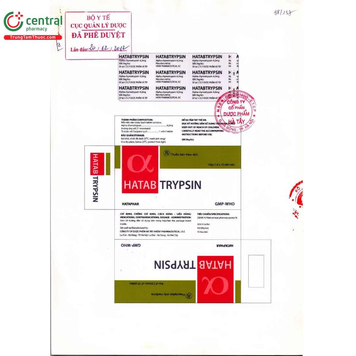 hdsd thuoc hatabtrypsin 3 D1386